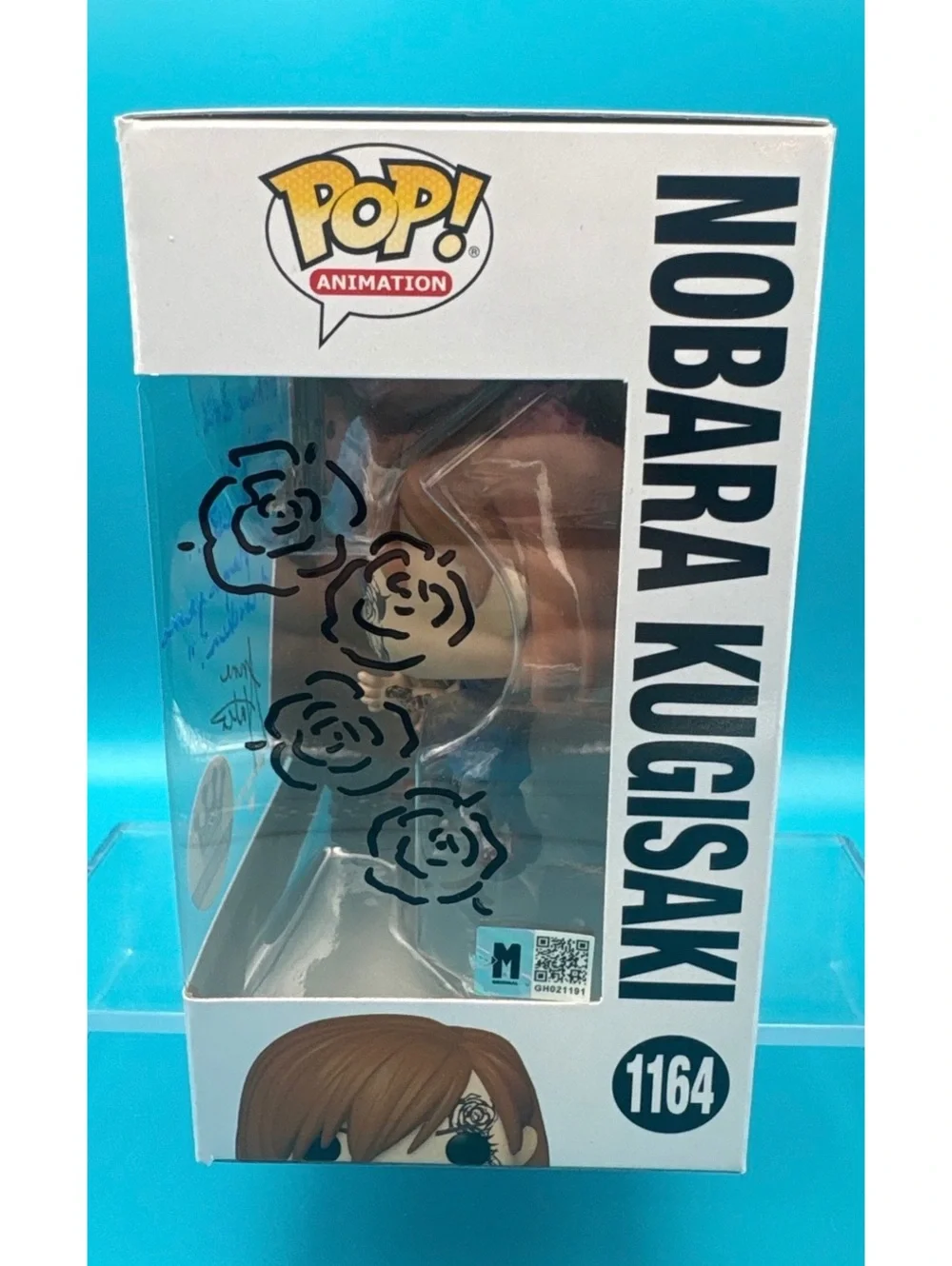 Anne Yatco signed Nobara Kugisaki JJK Funko pop 1164 with MAS COA